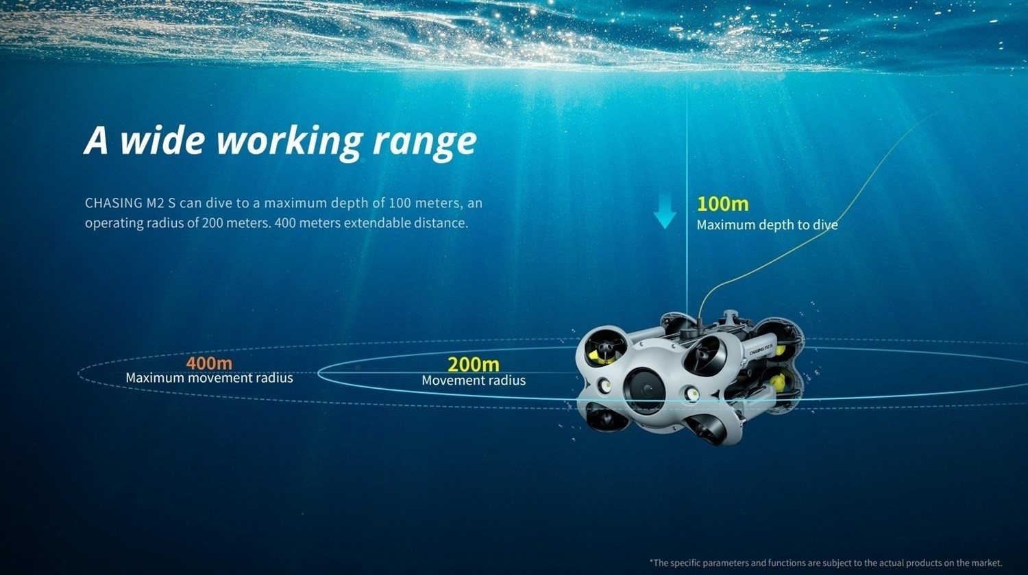 Chasing M2  S 2.0 Advanced - Undervannsdrone/ROV