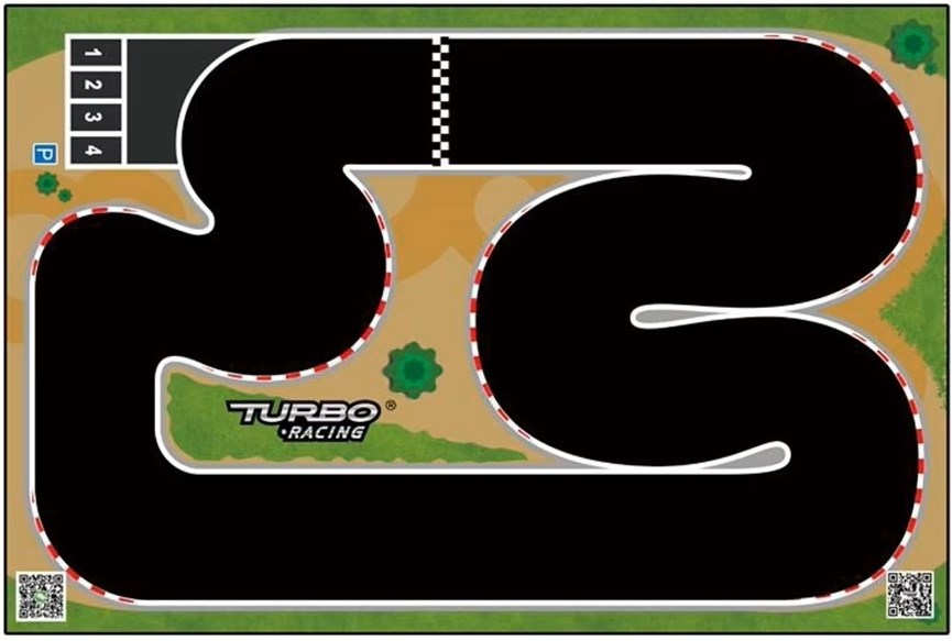 Turbo Racing C72 1/76 Yellow - RTR