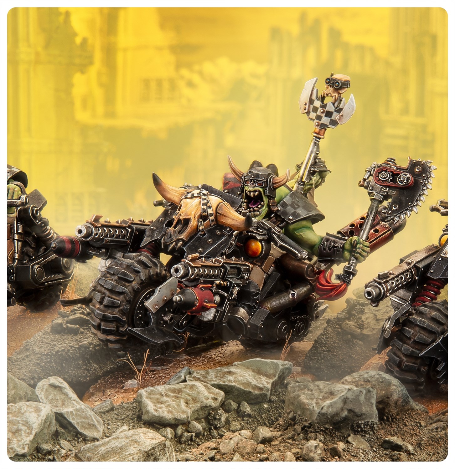 Warhammer 40K Orks - Warbikers