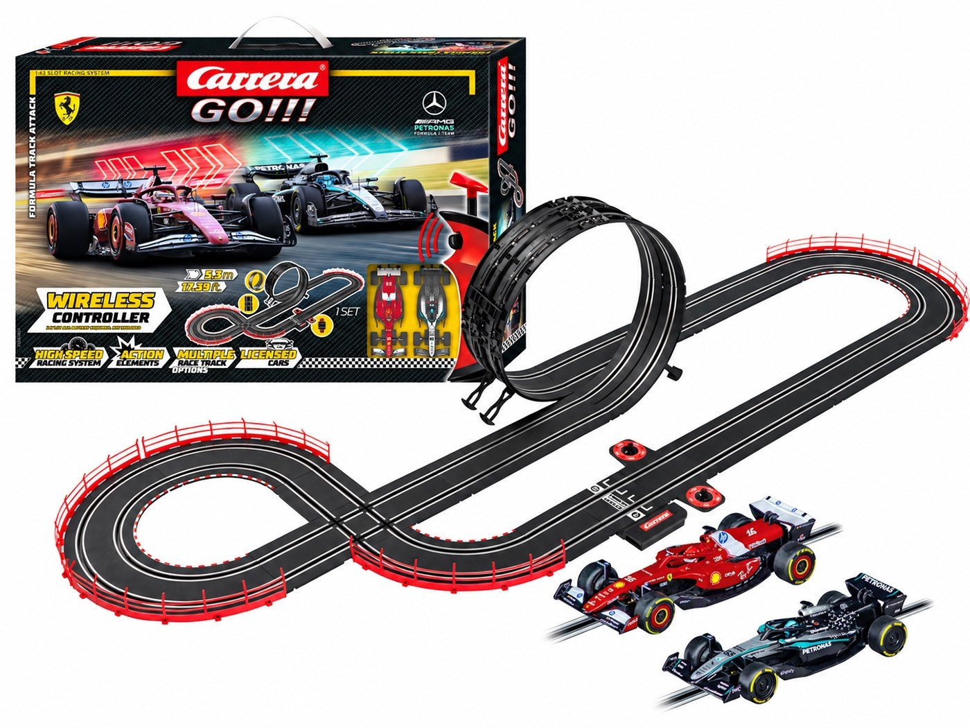 Carrera Bilbane - Formel Track Attack 