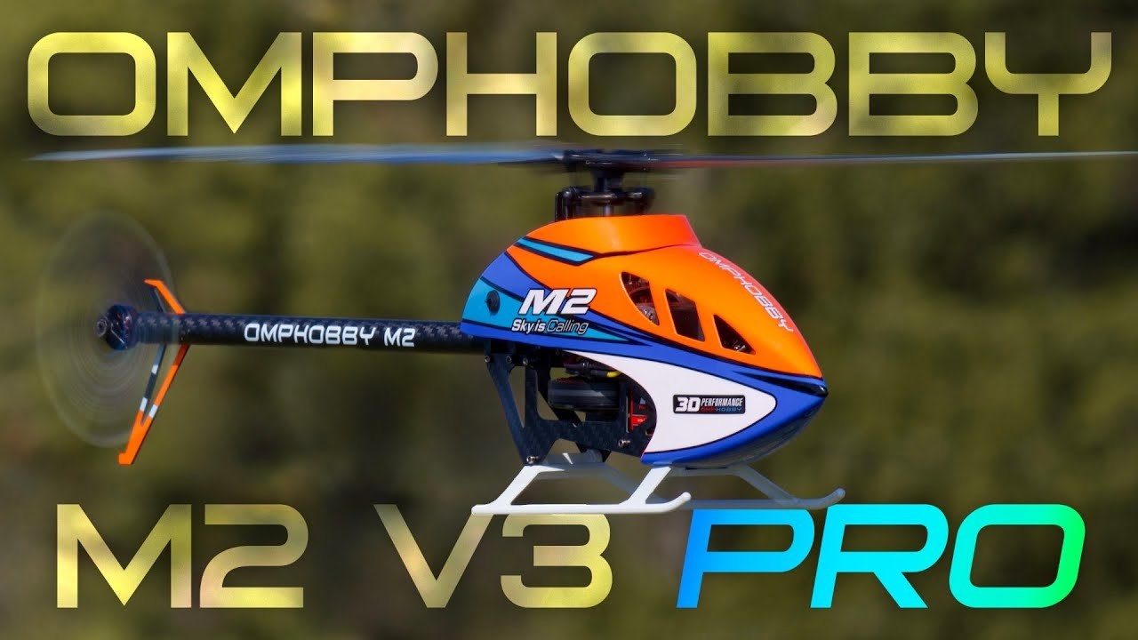 OMP Hobby M2 V3 PRO OFS3+ Helikopter - Orange