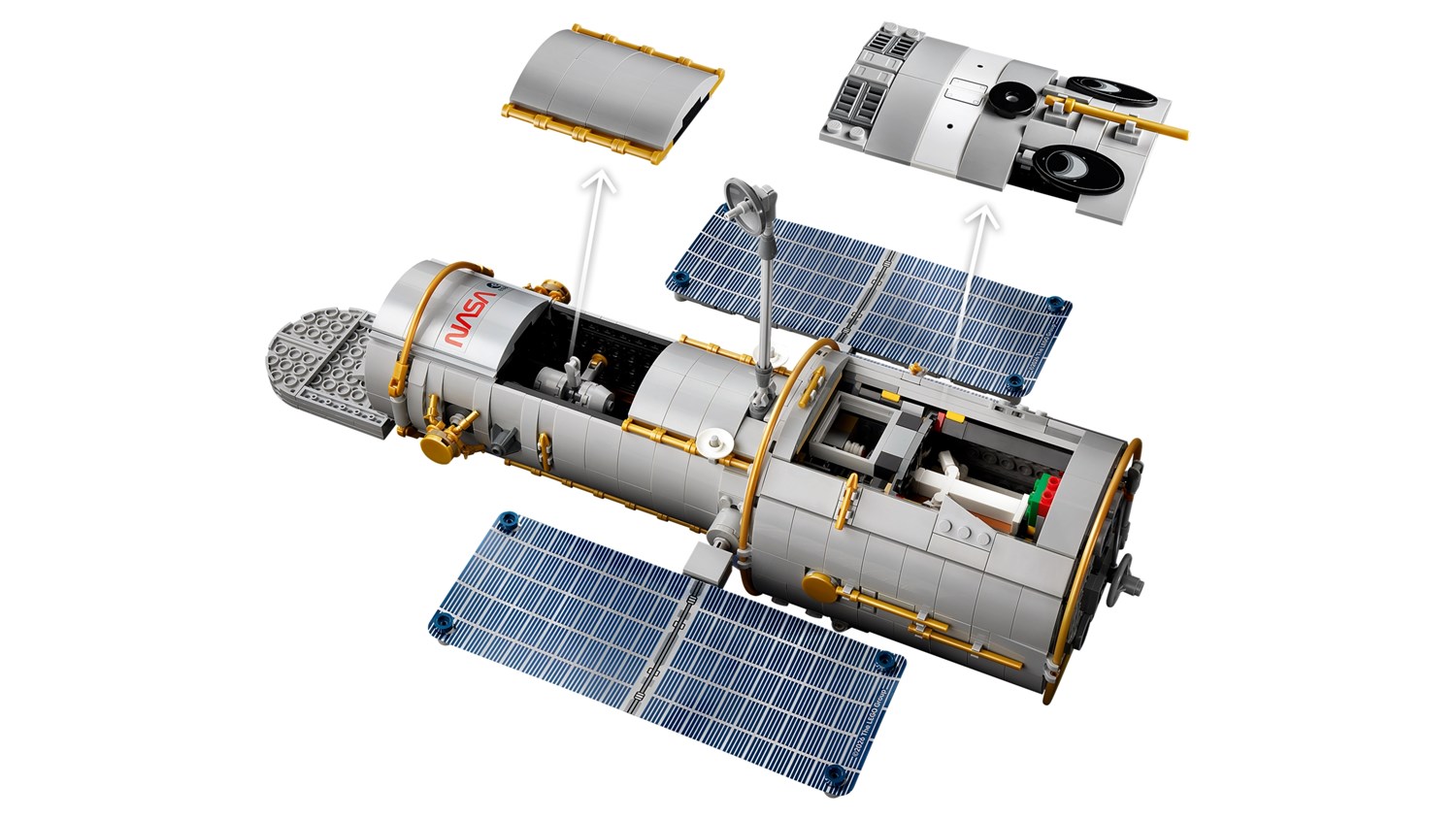 LEGO Ikoner Hubble-rumteleskopet