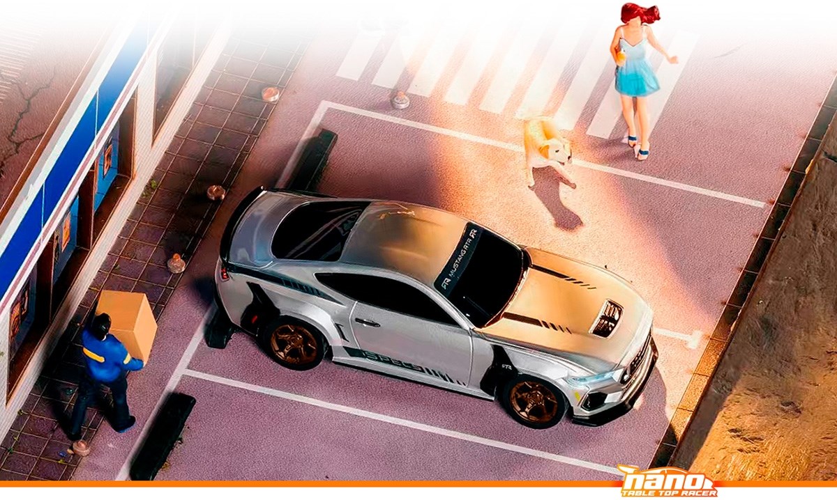 HPI Nano-TTR Ford Mustang Spec 5 RTR Sølv