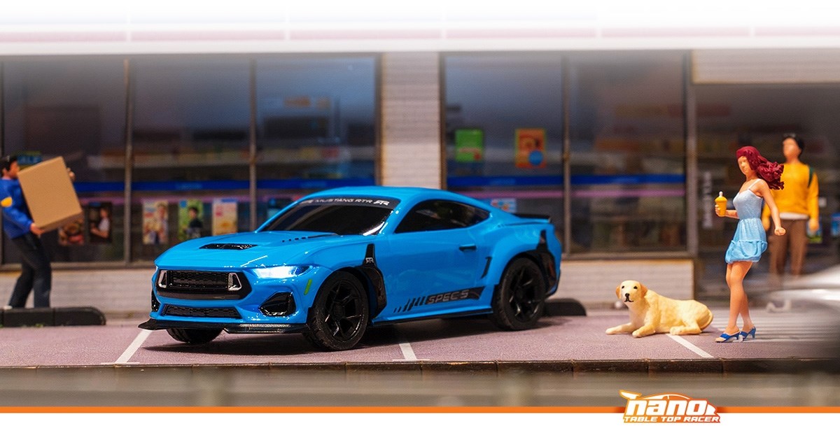 HPI Nano-TTR Ford Mustang Spec 5 RTR Blå