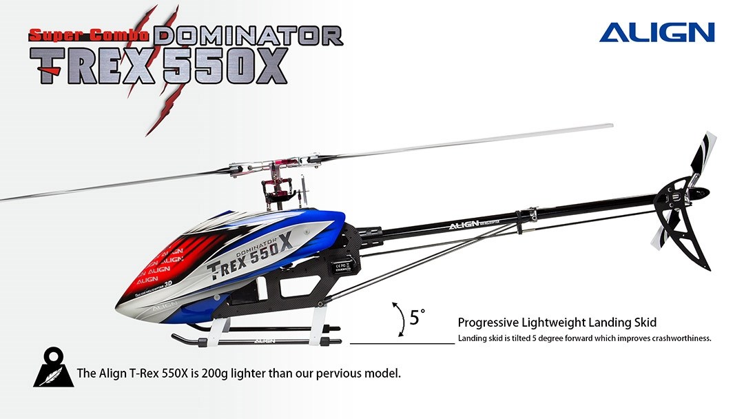 Align T-Rex 550X Super Combo
