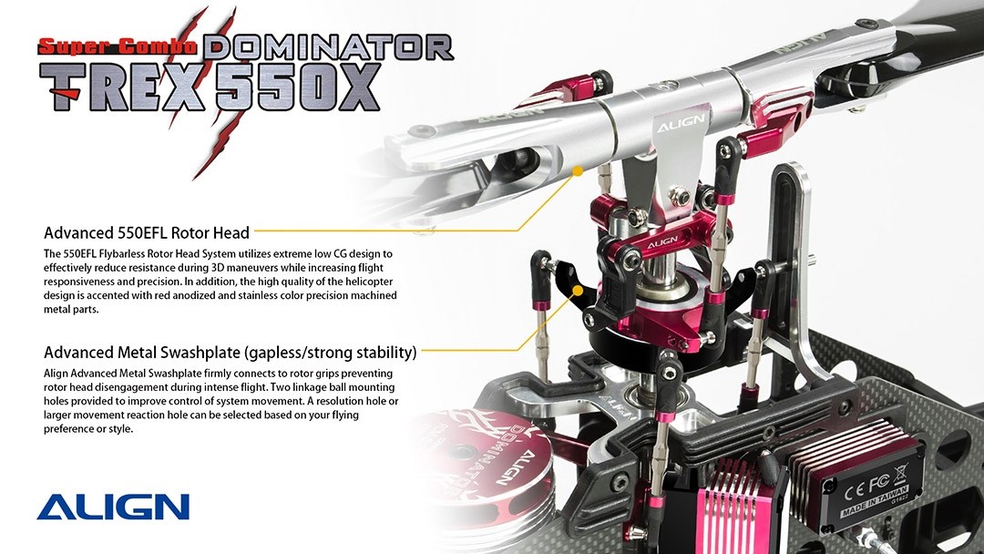 Align T-Rex 550X Super Combo