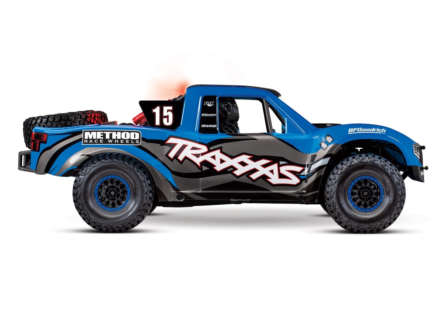 Traxxas Unlimited Desert Racer 4WD Blue LED -RTR