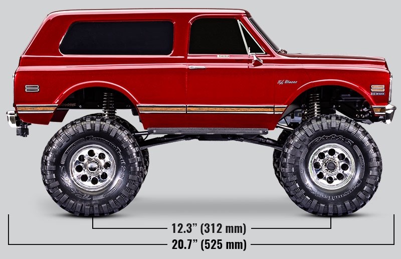 Traxxas TRX-4 Chevrolet K5 Blazer RØD 1/10 RTR