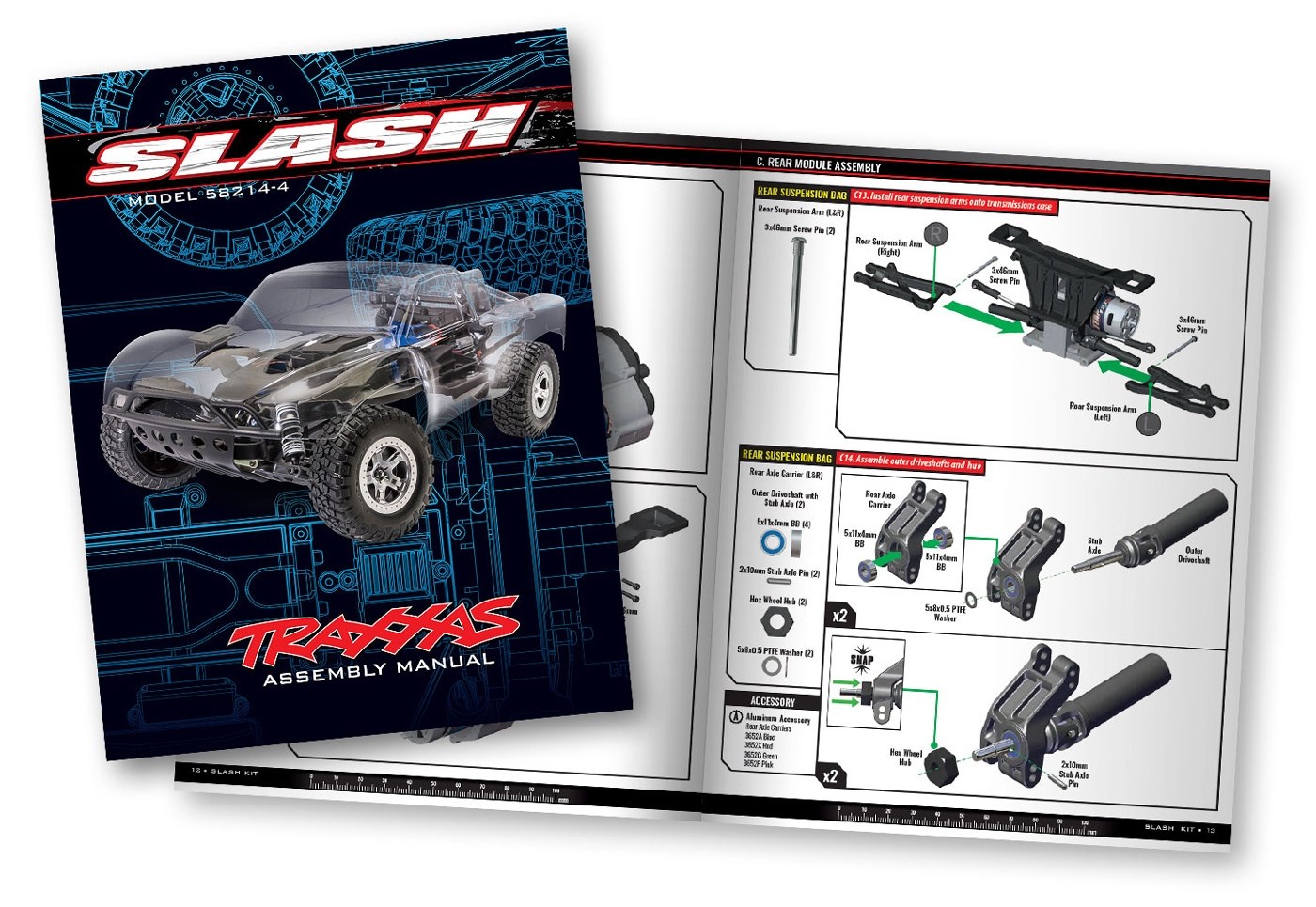 Traxxas Slash 1/10 2WD-sæt