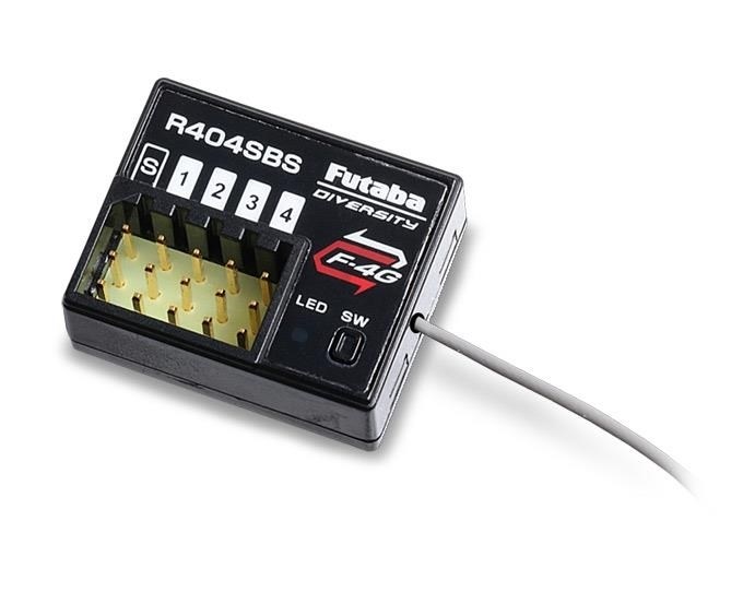 Futaba T10PXR T-FHSS med R404SBS 10-kanals