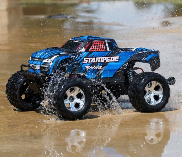 Traxxas Stemplet 2WD BL-2S EHD RTR TQ Blå