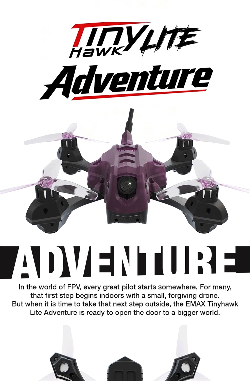 EMAX Tinyhawk Lite Adventure RTF Analog ELRS