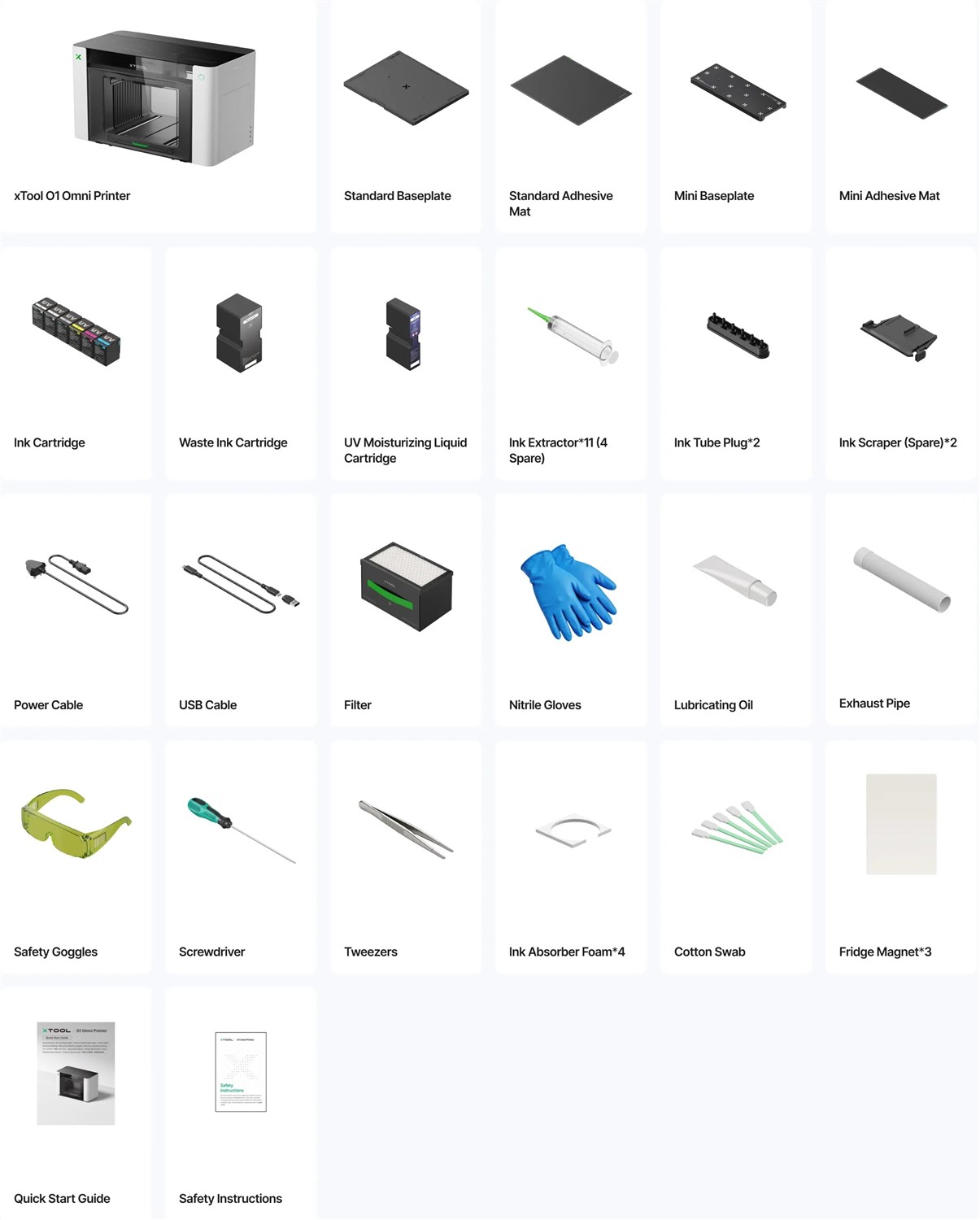 xTool O1 Omni UV-printer - Enkelt