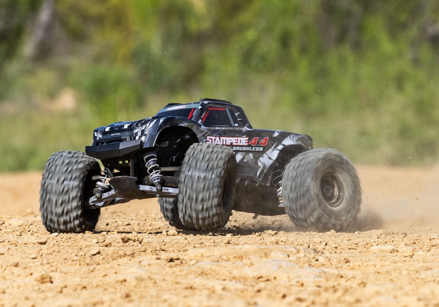 Traxxas Stampede 1/10 4WD BL 3S RTR Sort