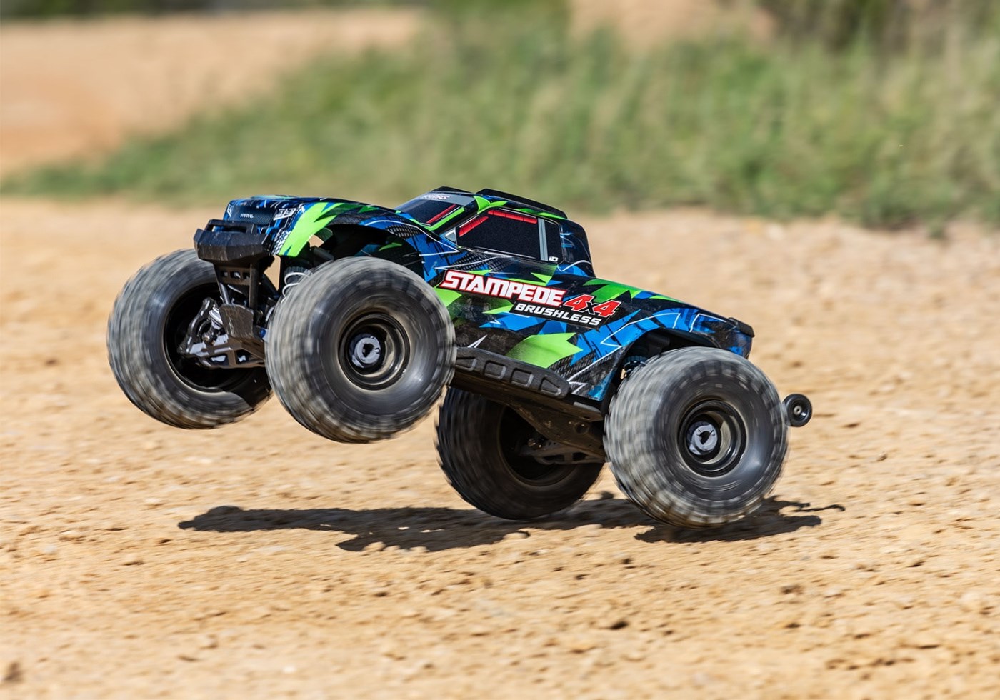 Traxxas Stampede 1/10 4WD BL 3S RTR Grøn