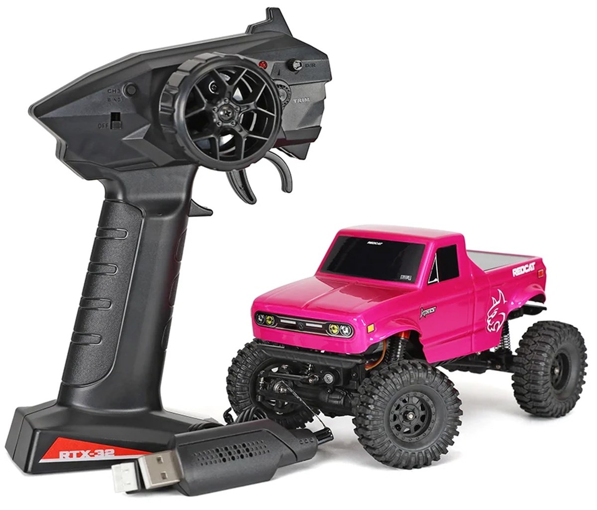 RedCat Ascent-32 V2 1/32 Rock Crawler Rosa