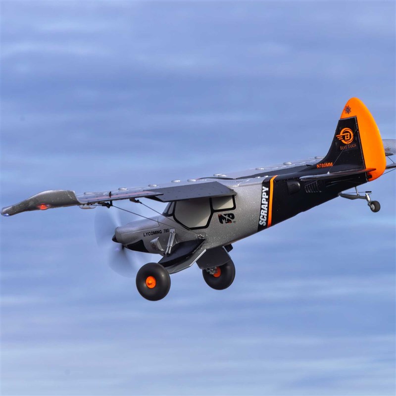 E-Flite Micro Scrappy 800mm BNF w/AS3X & SAFE