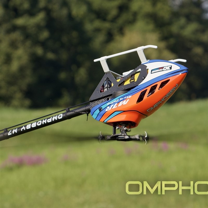 OMP Hobby M7R KIT Helikopter m/blader - Orange