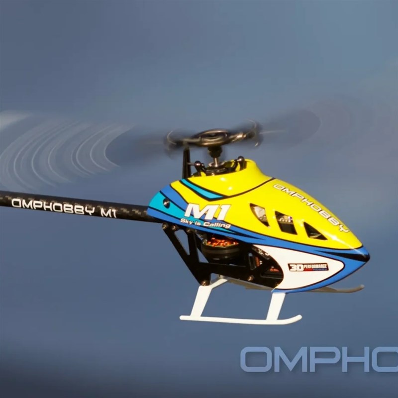 OMP Hobby M1 V3 PRO BNF Helikopter - Yellow