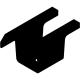 GSE In Roof - Double Clamp H16 EPDM - Black