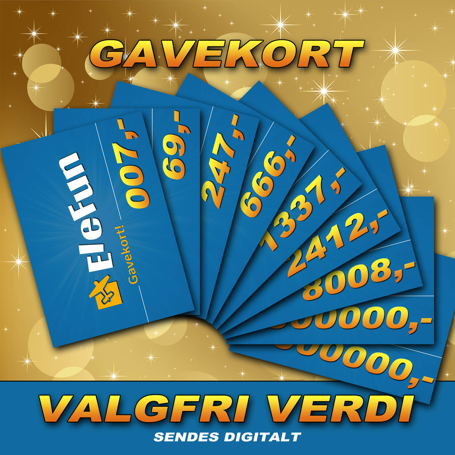 Elefun gavekort