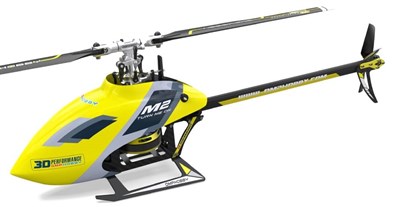 OMP Hobby M2 Evo Helicopter - Gul :: Komplet